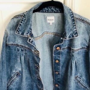 Kensie Light Blue Denim Jean Jacket
